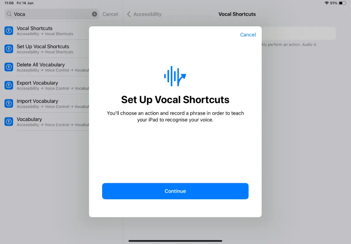 تغییرات iOS 18 در Accessibility